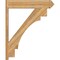 Ekena Millwork Merced Arts & Crafts Rough Sawn Outlooker, Western Red Cedar, 8"W x 38"D x 46"H OUT08X38X46MRC03RWR - alternate 3